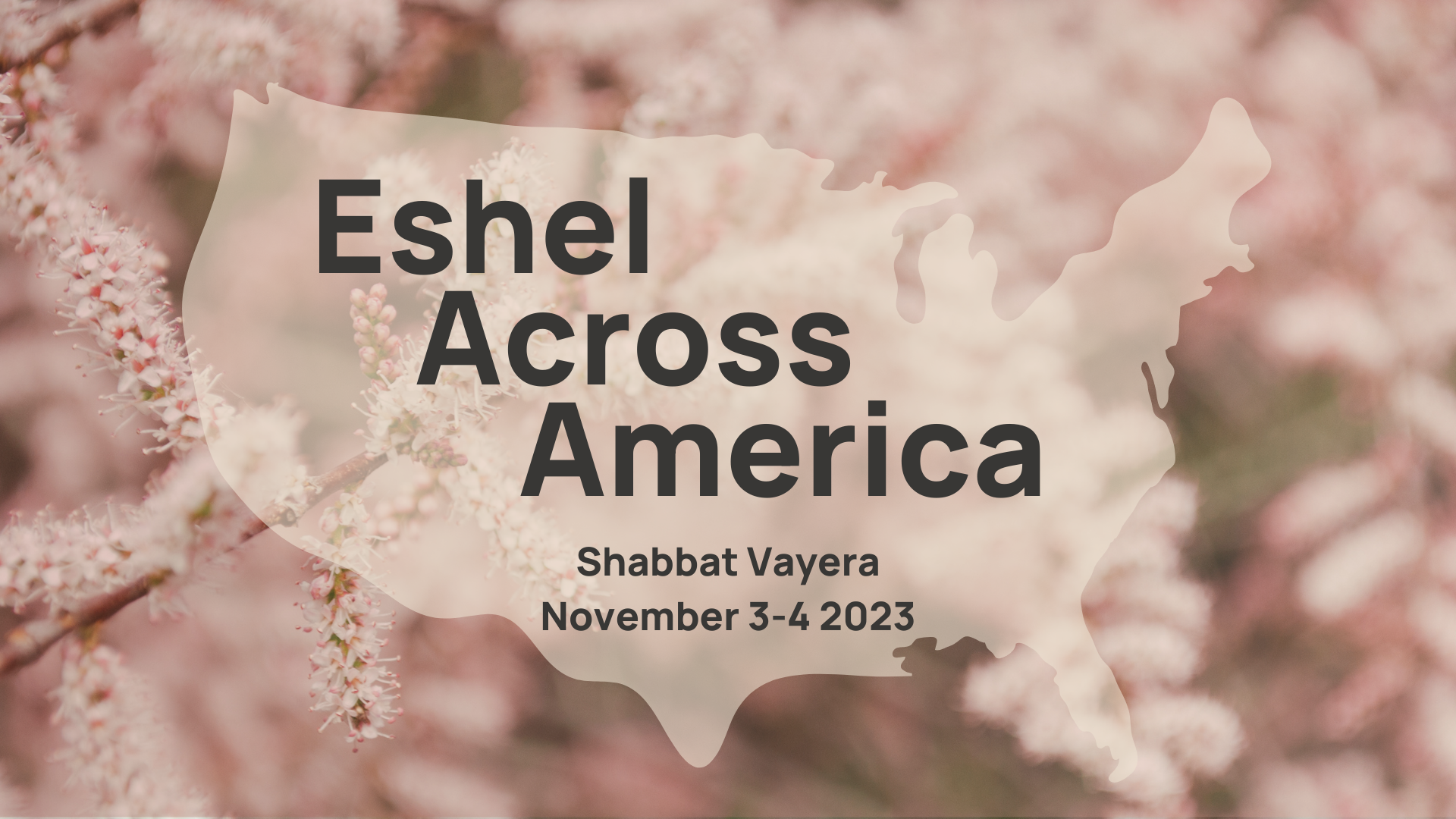 Eshel Across America - Shabbat Vayera November 3-4 2023