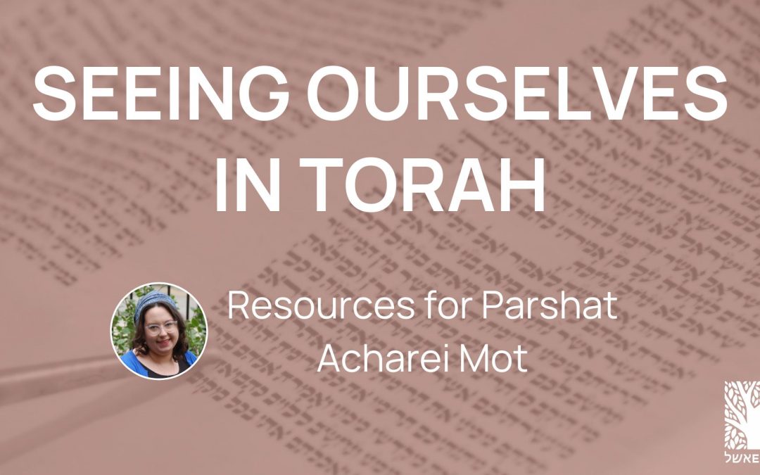 Seeing Ourselves in Torah