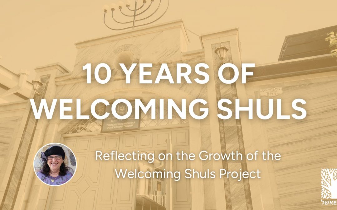 10 Years of Welcoming Shuls